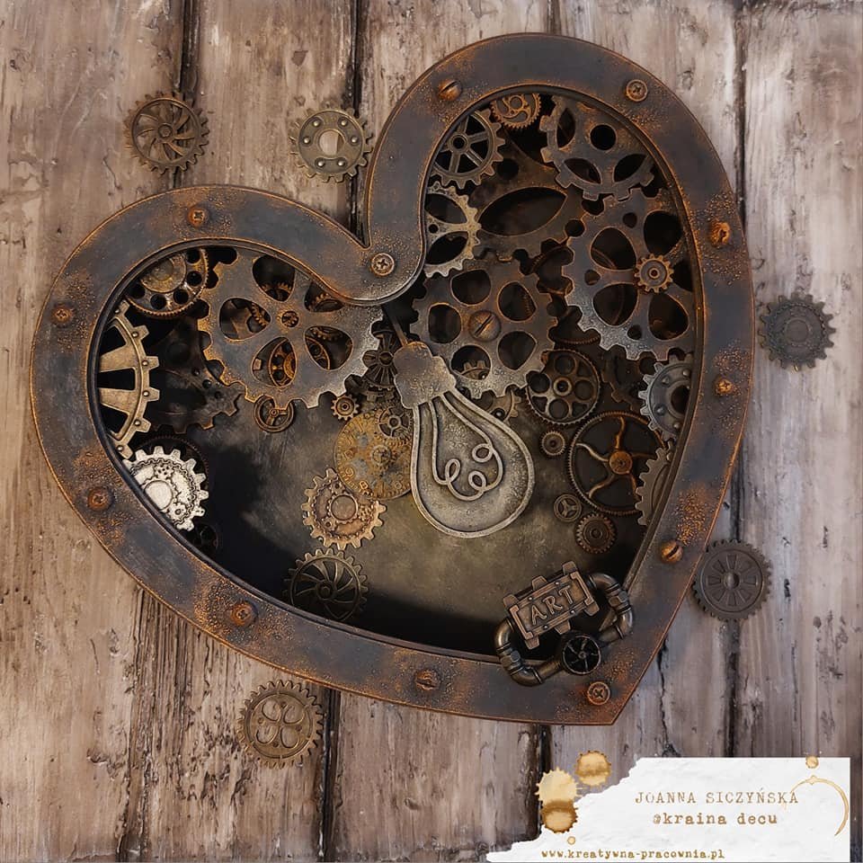 Krabička HDF Srdce 30 cm 4 Krabička HDF Srdce 30 cm - Obrázek 4