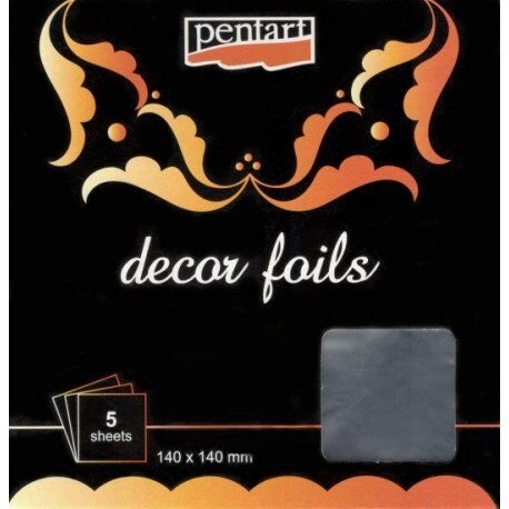 Metalická dekorační fólie - stříbrná 1 metalicka-dekoracni-folie-stribrna