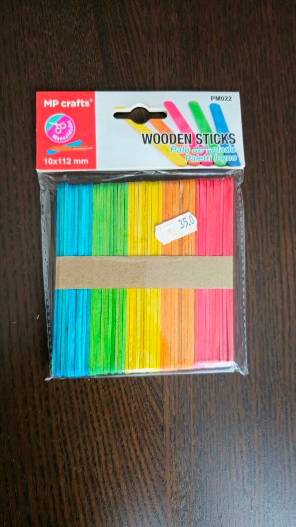 Špachtle dřevěné barevné - dřívka 50 ks 1 drevene-spachtle-barevne