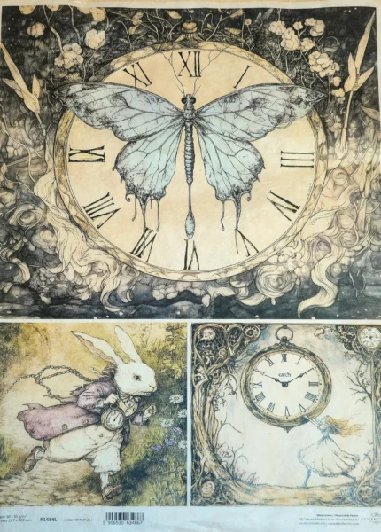 Rýžový papír A3 Alenka v říši divů 1 ryzovy-papir-A3-na-decoupage