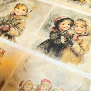 ryzovy-papir-vintage-vanoce