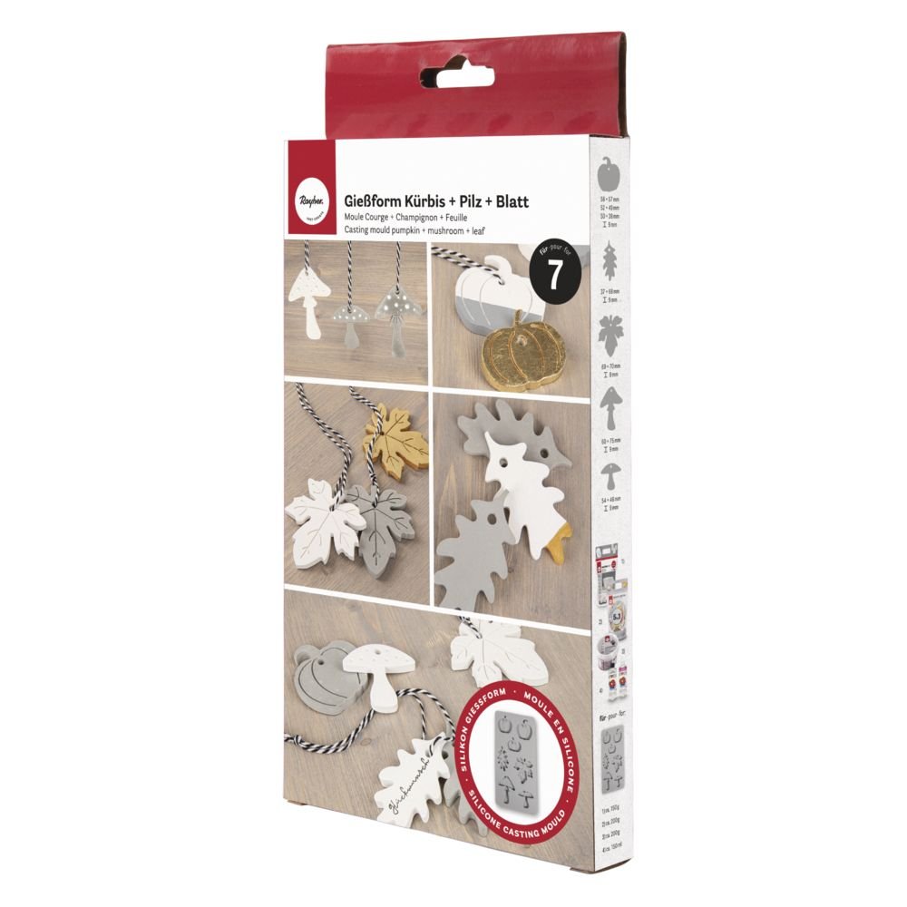 Silikonová forma - Podzimní dekorace 1 silikonova-forma-podzim