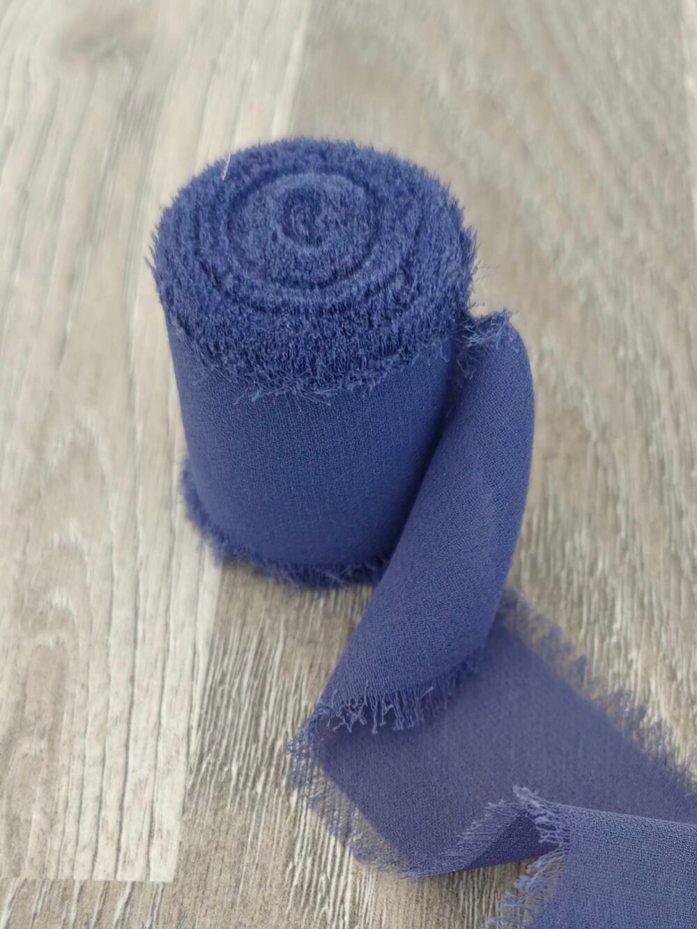 Šifonová stuha 40 mm / cca 5 m - tmavě modrá 2 lehka-sifonova-stuha