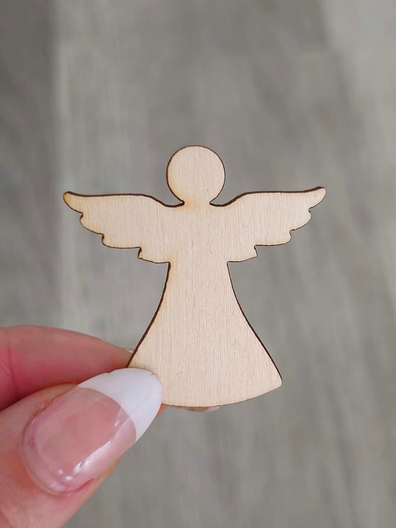 Anděl z překližky 4 cm 1 andelicek