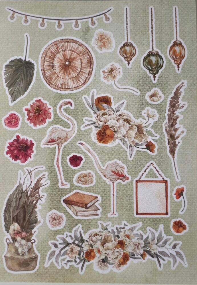 Blok jednostranných papírů A5 Lama 3 barevne-papiry-A5