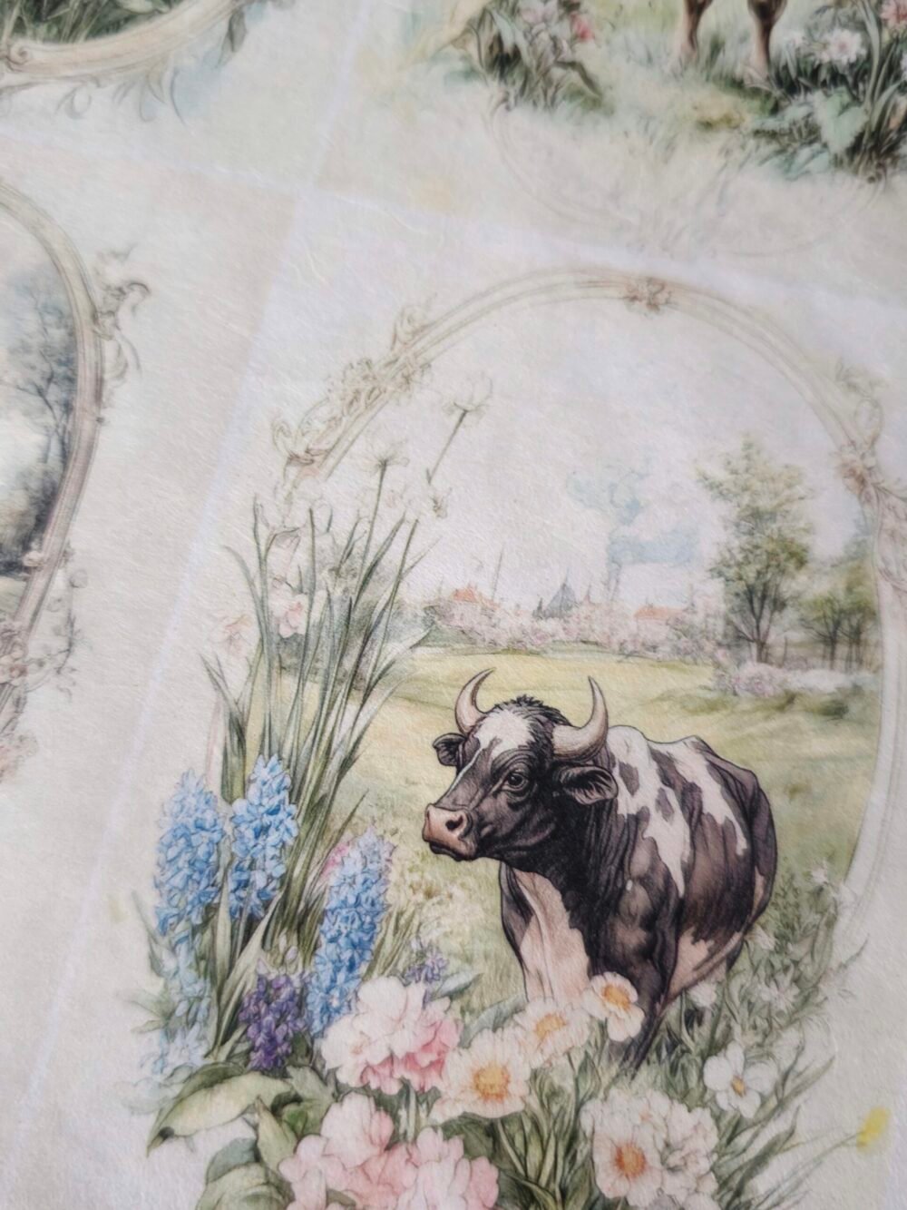 Rýžový papír A4 1 ks - Kravičky 2 ryzovy-papir-kravicka