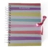 Kreativní nedatovaný plánovač Noteworthy pruhovaný 7 diar-nineworthy