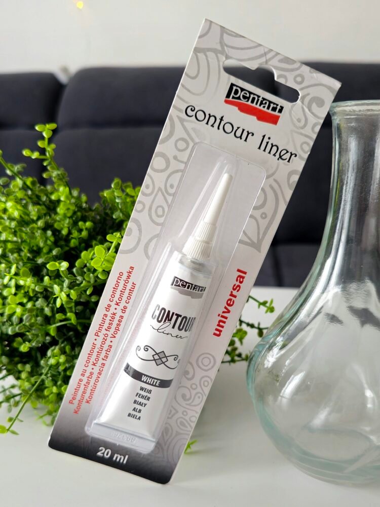 Konturovací barva univerzální – bílá (20 ml) 1 konturovaci-barva-bila