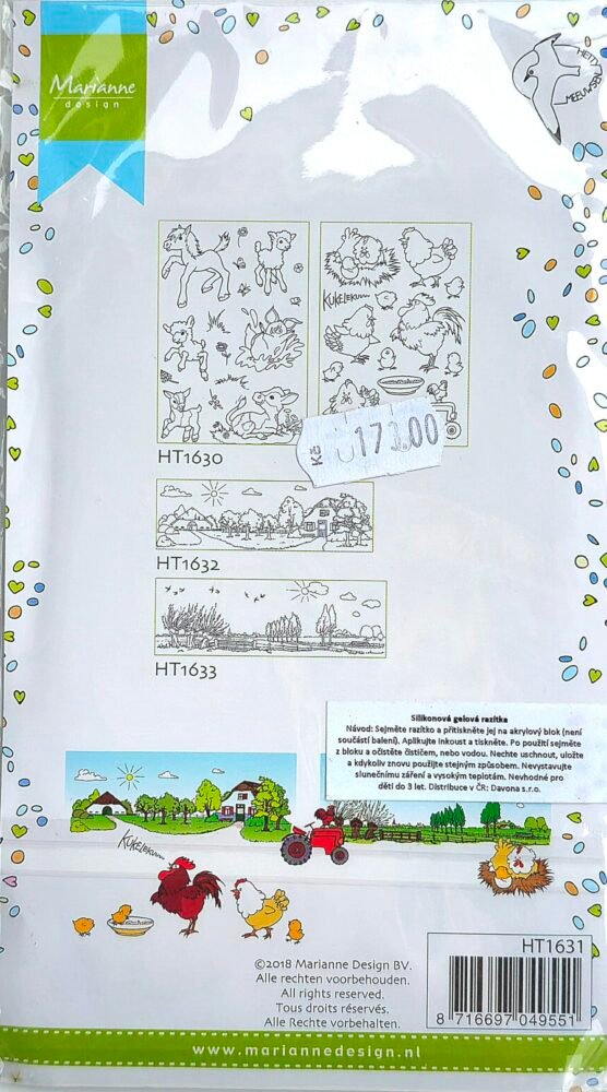 Silikonová razítka Slepičí rodinka 2 Silikonová razítka Slepičí rodinka - Obrázek 2