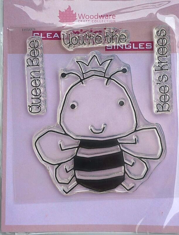 Silikonová razítka 4 ks Včela 1 razitko-vcela