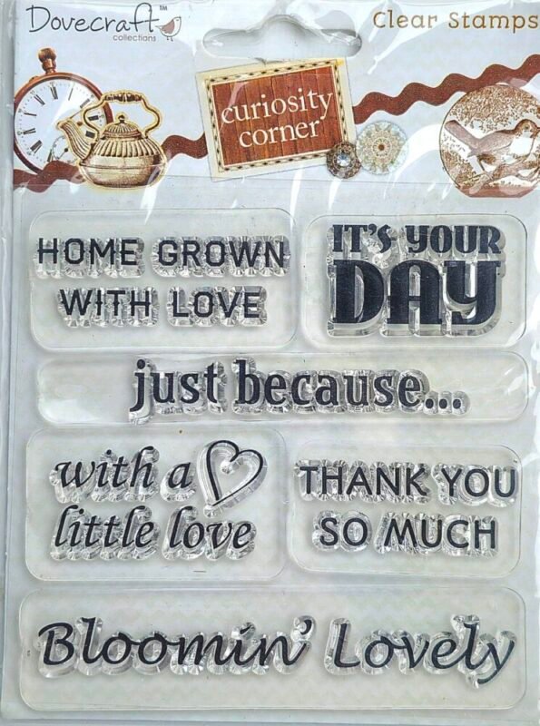 Silikonová Motivační razítka (9 ks) 1 razitko-silikon-motivace