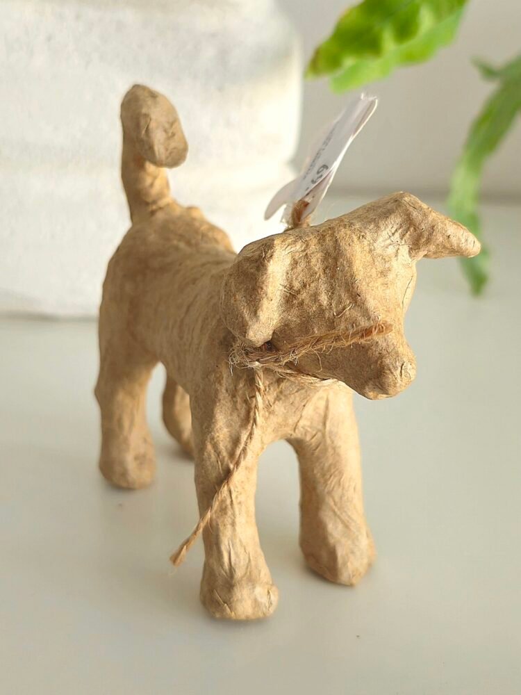 Figurka z kartonu Pes (11 x 10 cm) 1 pes-figurka-decoupage