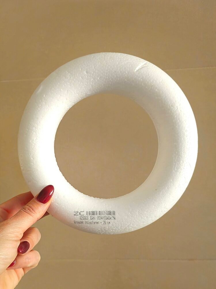 Kroužek polystyren na věnec 20 cm 1 venec-polystyren-20-cm