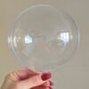 Plastová koule průhledná (rozkládací) 14cm 3 banka-koule-14-cm