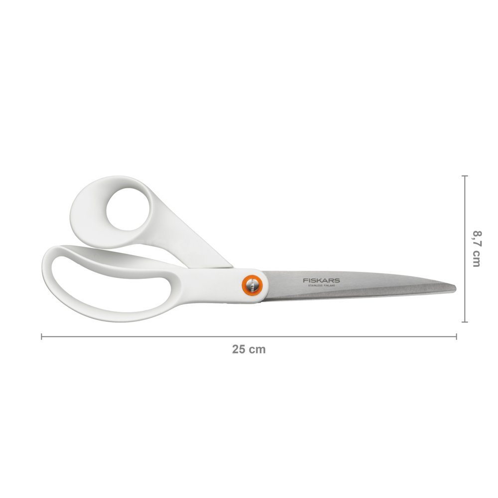 Nůžky Functional Form FISKARS, univerzální bílé 2 fiskars-nůžky