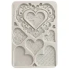 Silikonová forma Stamperia – Srdíčka 4 silikonova-forma-srdce