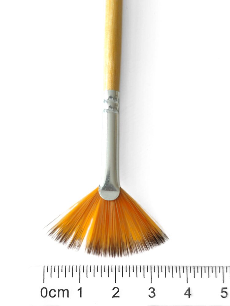 Lonely Finger Artist Brush vějířový štětec, vel. 1 1 umělecký-štětec-vějíř
