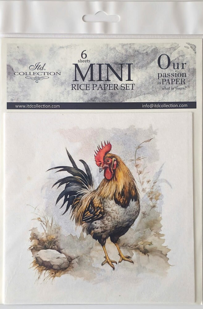 Rýžové papíry Kohout - sada (6 ks) 1 rýžové-papíry-kohout