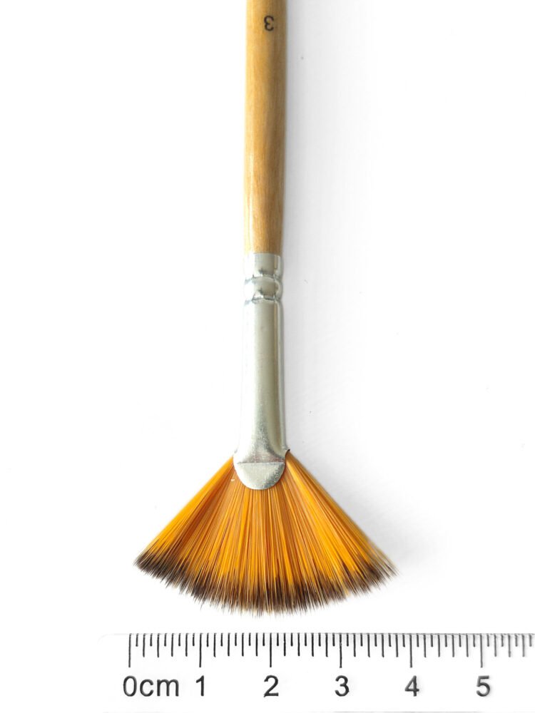 Lonely Finger Artist Brush vějířový štětec, vel. 3 1 umělecký-štětec-vějíř