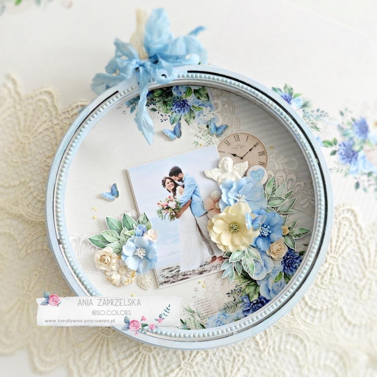 Kulatá krabička HDF 30 cm 3 Kulatá krabička HDF 30 cm - Obrázek 3