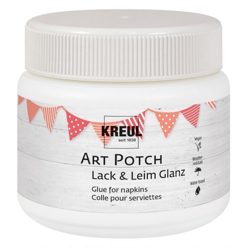 Lak a lepidlo na ubrouskovou techniku Kreul, lesk 150 ml 1 lepidlo-lak-decoupage-kreul