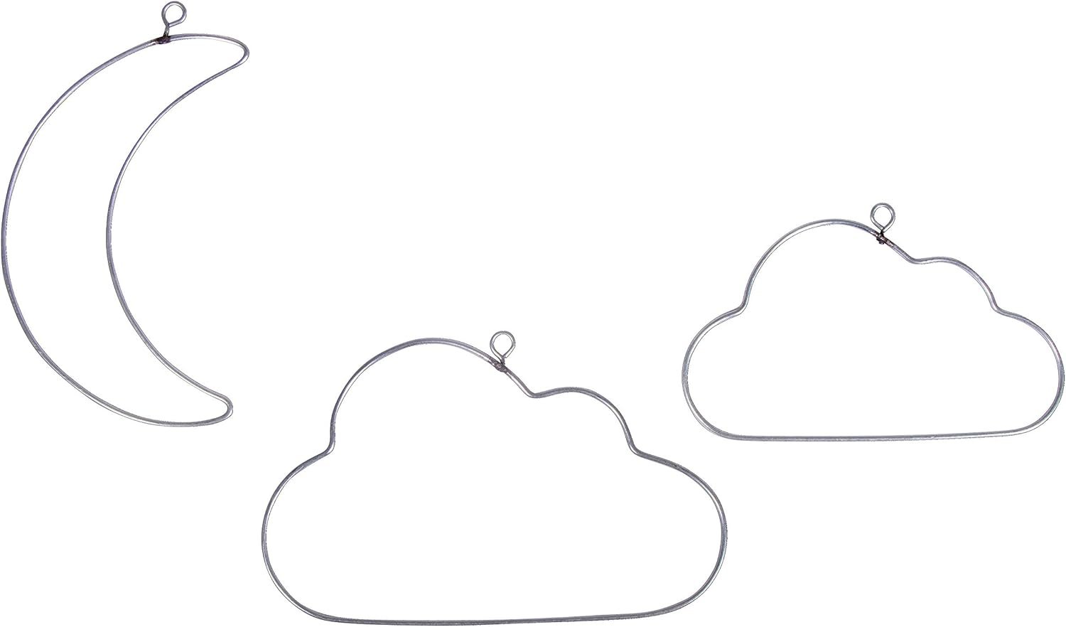 Noční obloha závěsná dekorace z drátu - 3ks 1 noční-obloha-drátěné dekoracr