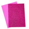 Pěnovka A4 třpytivá růžová 5 pěnovka-moosgummi-třpytivá-růžová