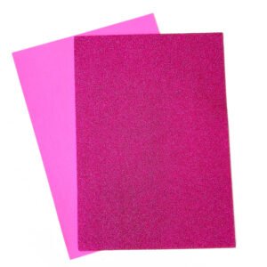 pěnovka-moosgummi-třpytivá-růžová