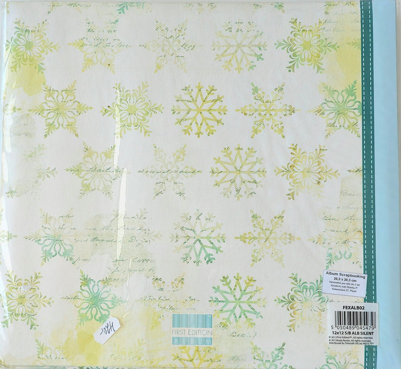Velké scrapbook album Silent Night 2 velké-album-na-scrapbooking