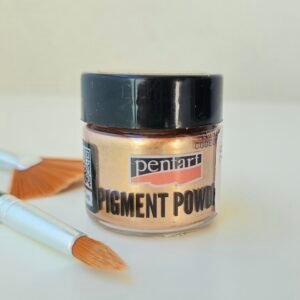 broznový-metalický-pigment-penart