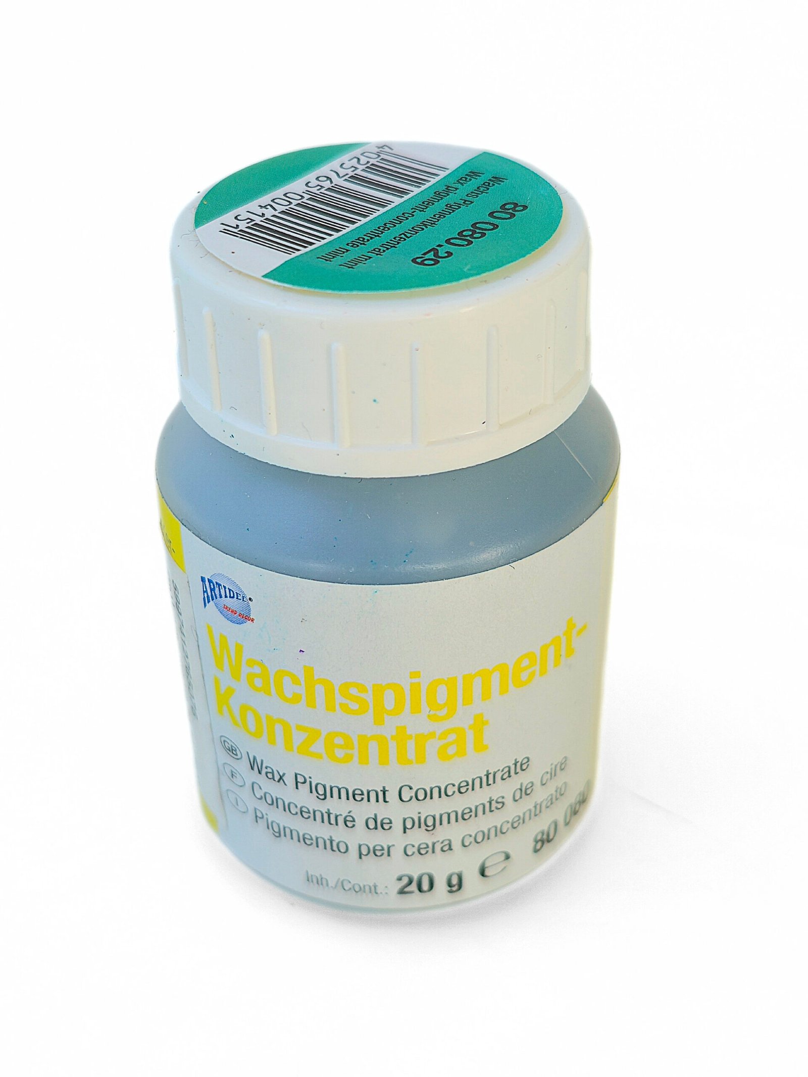 Voskový pigment na výrobu svíček - mátová (20g) 3 zelený-voskový-pigment