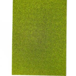 pěnovka-moosgummi-třpytivá-zelená