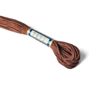 vyšívací-příze-hnědá