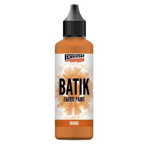 Batika za studena Pentart - oranžová (80ml) 1 oranžová-barva-na-batiku