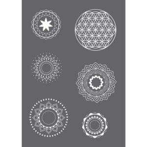 šablona-sítotisk-mandala
