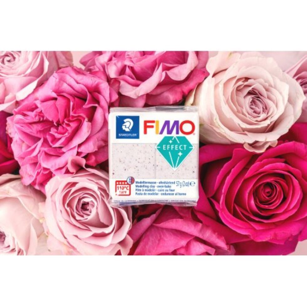 FIMO Effect Botanical Růže (57 g) 3 modelovaci hmota fimo