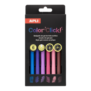 APLI Color Click růžové